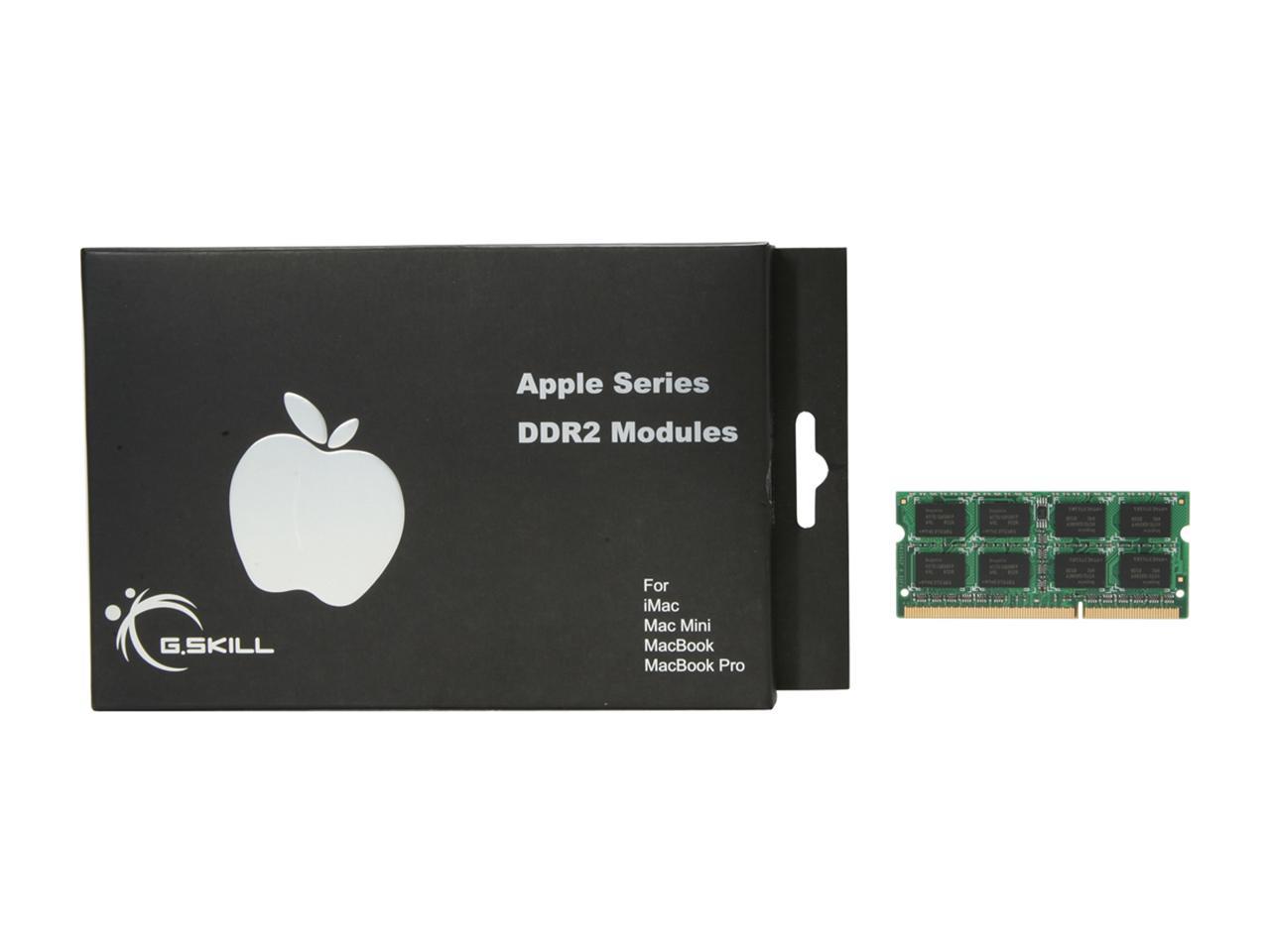 G.SKILL 2GB (1 x 2GB) DDR3 1066 (PC3 8500) Memory for Apple Notebook Model FA-8500CL7S-2GBSQ