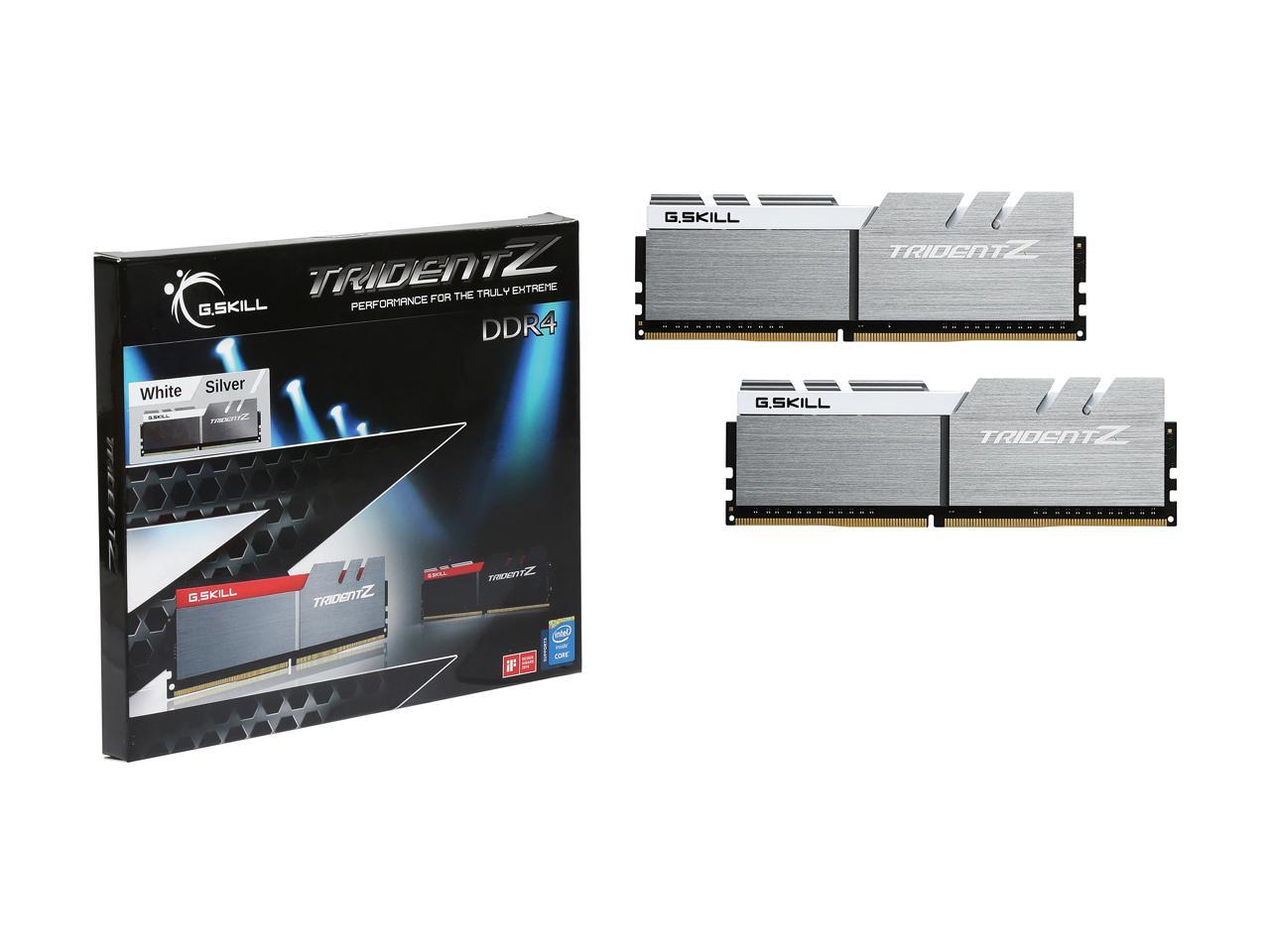 G.SKILL TridentZ Series 16GB (2 x 8GB) 288-Pin DDR4 SDRAM DDR4 3600 (PC4 28800) Intel Z170 / Z270 / Z370 / X299 Desktop Memory Model F4-3600C17D-16GTZSW