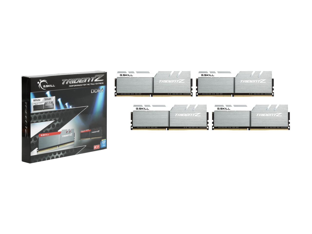 G.SKILL TridentZ Series 32GB (4 x 8GB) 288-Pin DDR4 SDRAM DDR4 4000 (PC4 32000) Intel Z270 / Z370 Desktop Memory Model F4-4000C18Q-32GTZSW