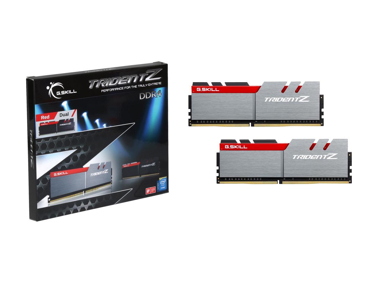 G.SKILL TridentZ Series 16GB (2 x 8GB) 288-Pin DDR4 SDRAM DDR4 3866 (PC4 30900) Intel Z270 / Z370 Memory (Desktop Memory) Model F4-3866C18D-16GTZ