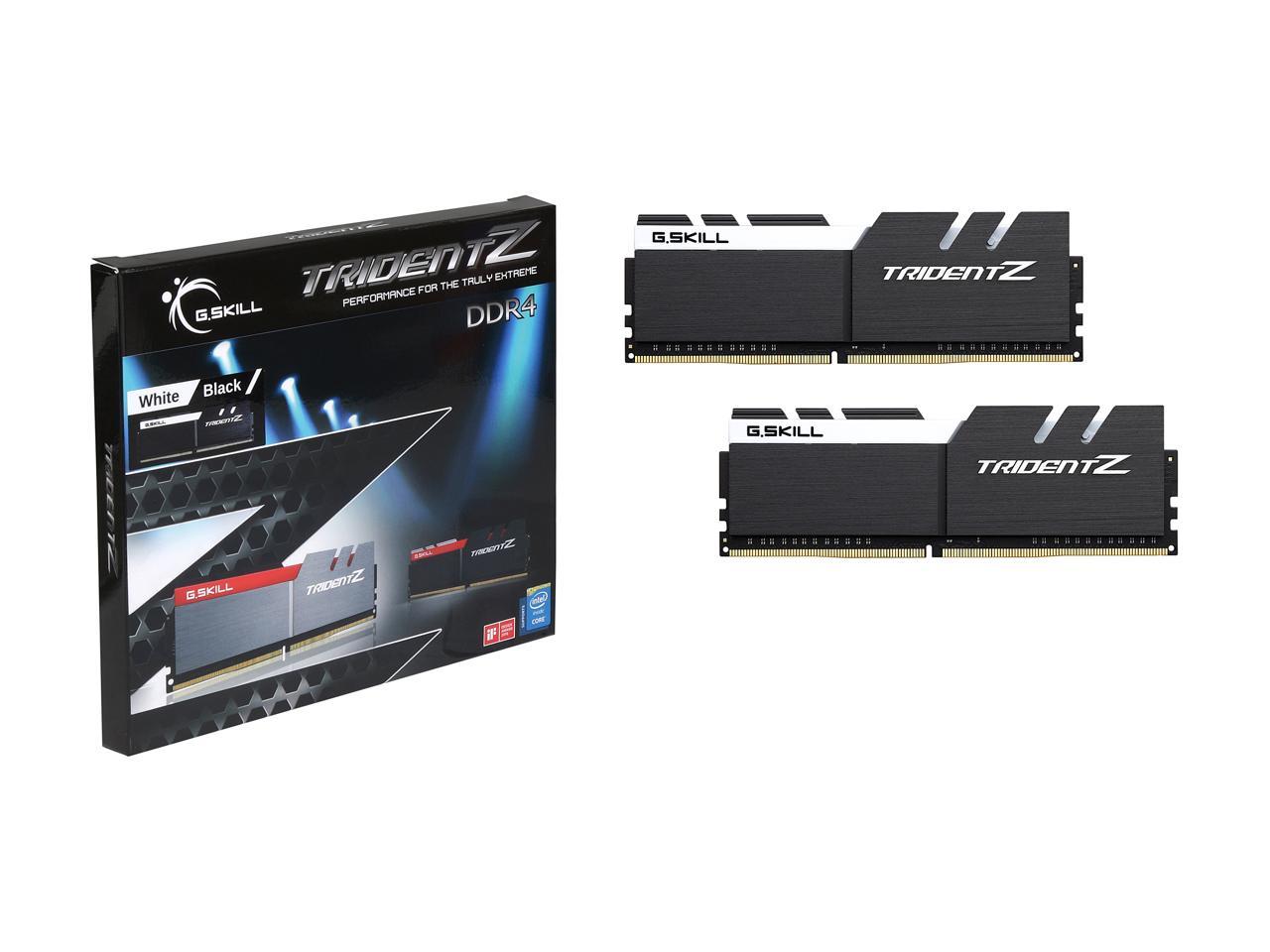 G.SKILL TridentZ Series 16GB (2 x 8GB) 288-Pin DDR4 SDRAM DDR4 4000 (PC4 32000) Intel Z270 / Z370 Memory (Desktop Memory) Model F4-4000C18D-16GTZKW