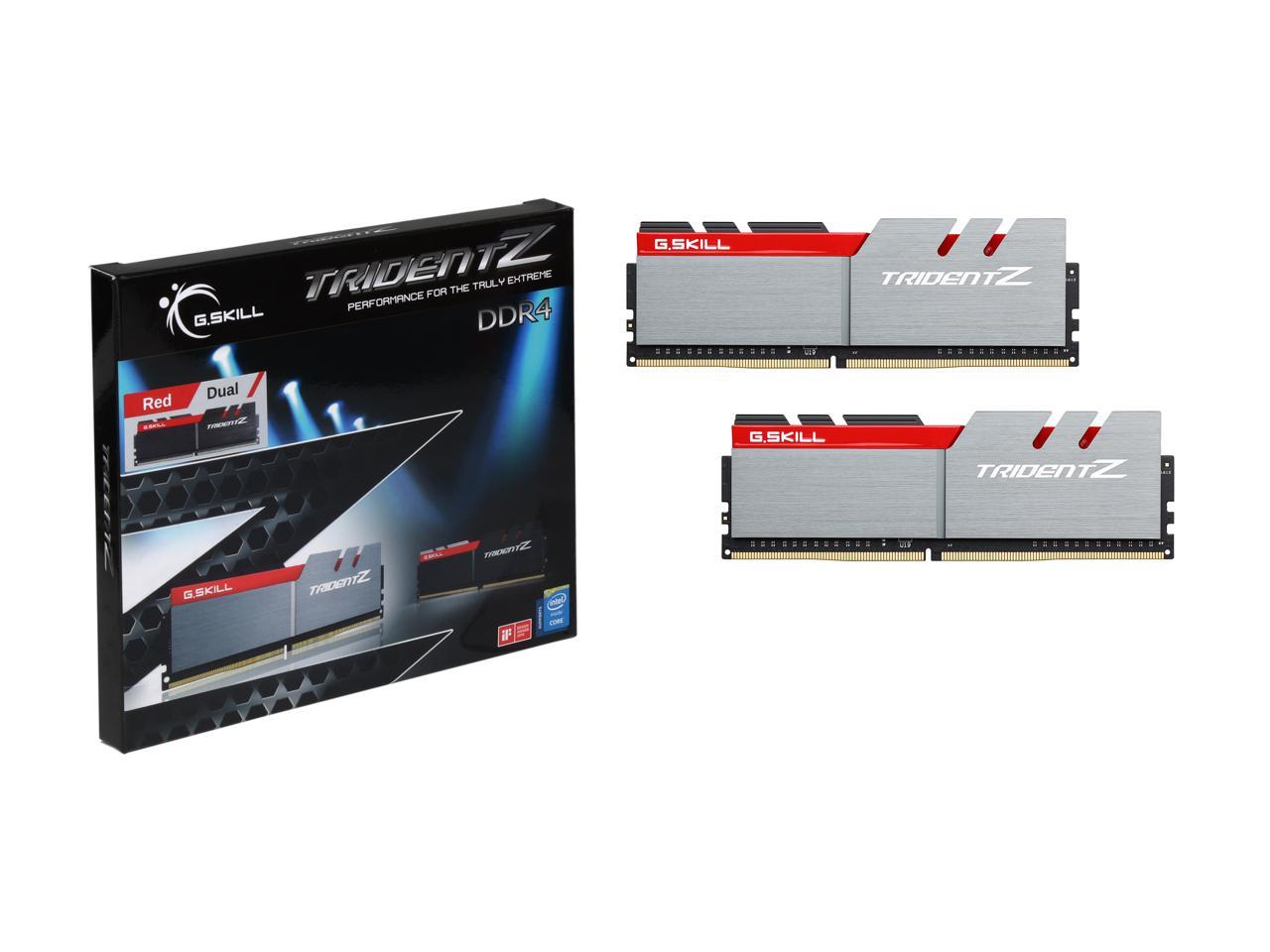 G.SKILL TridentZ Series 16GB (2 x 8GB) 288-Pin DDR4 SDRAM DDR4 4266 (PC4 34100) Intel Z270 / Z370 / X299 Memory (Desktop Memory) Model F4-4266C19D-16GTZA