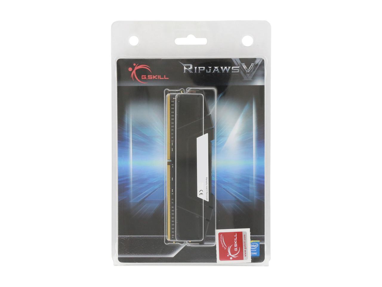 G.SKILL Ripjaws V Series 32GB 288-Pin DDR4 SDRAM DDR4 2666 (PC4 21300) Desktop Memory Model F4-2666C18S-32GVK