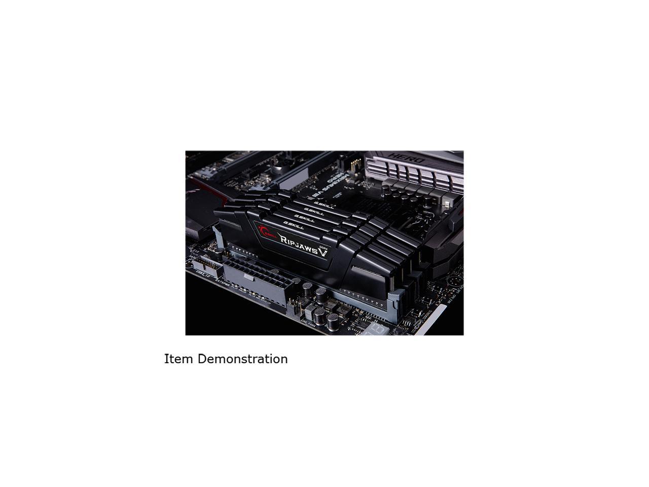 G.SKILL Ripjaws V Series 16GB (2 x 8GB) 288-Pin DDR4 SDRAM DDR4 4000 (PC4 32000) Intel XMP 2.0 Desktop Memory Model F4-4000C15D-16GVK