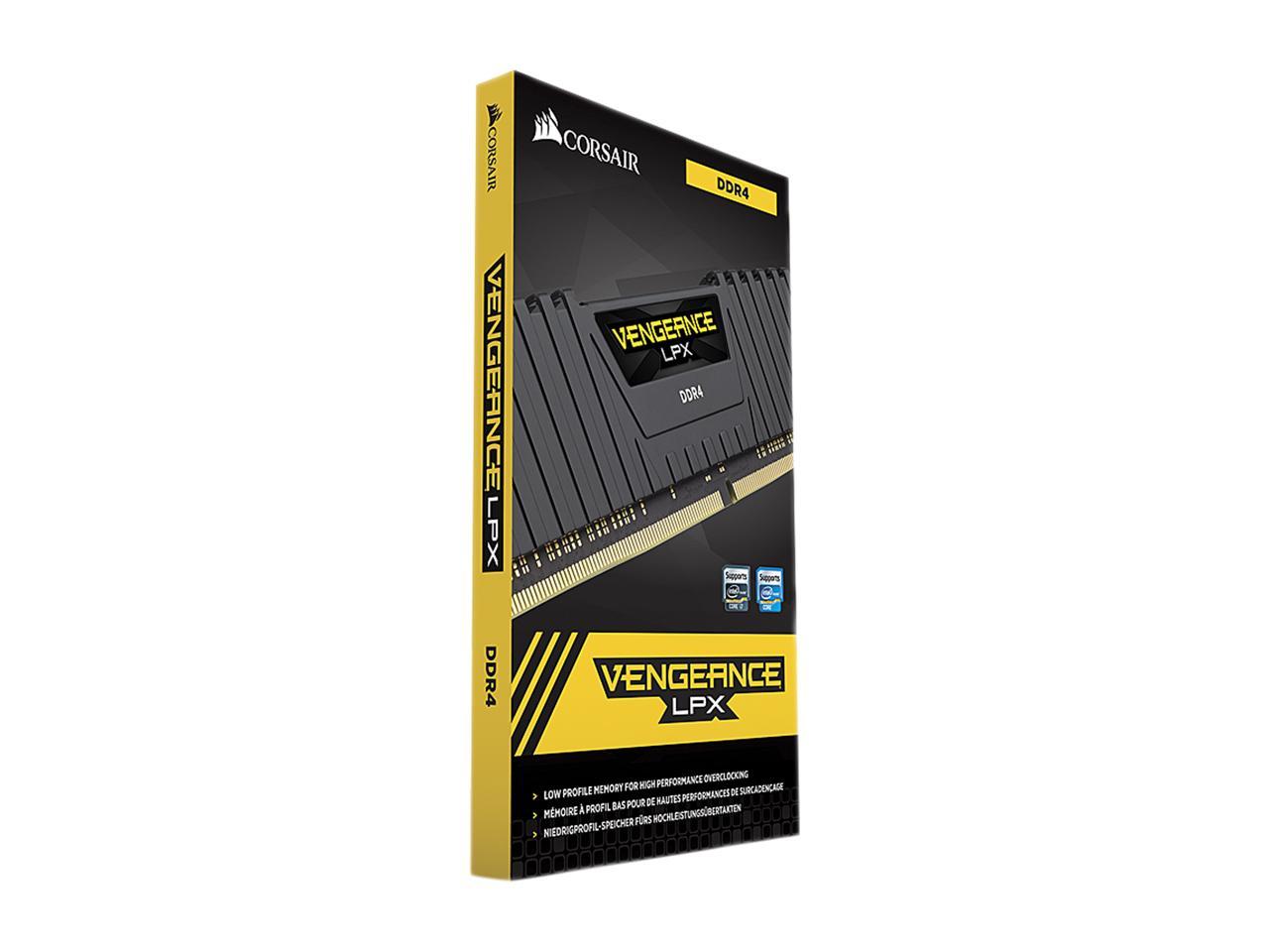 CORSAIR Vengeance LPX 64GB (2 x 32GB) 288-Pin PC RAM DDR4 3000 (PC4 24000) Desktop Memory Model CMK64GX4M2D3000C16 **Open Box **