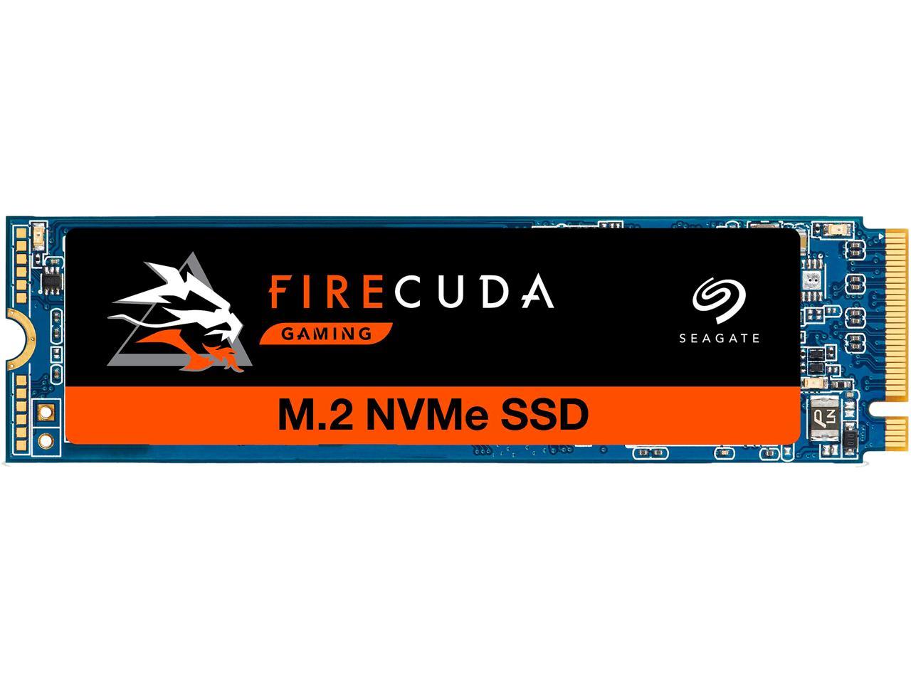 Seagate FireCuda 510 M.2 2280 2TB PCIe G3 x4, NVMe 1.3 3D TLC Internal Solid State Drive (SSD) ZP2000GM30021