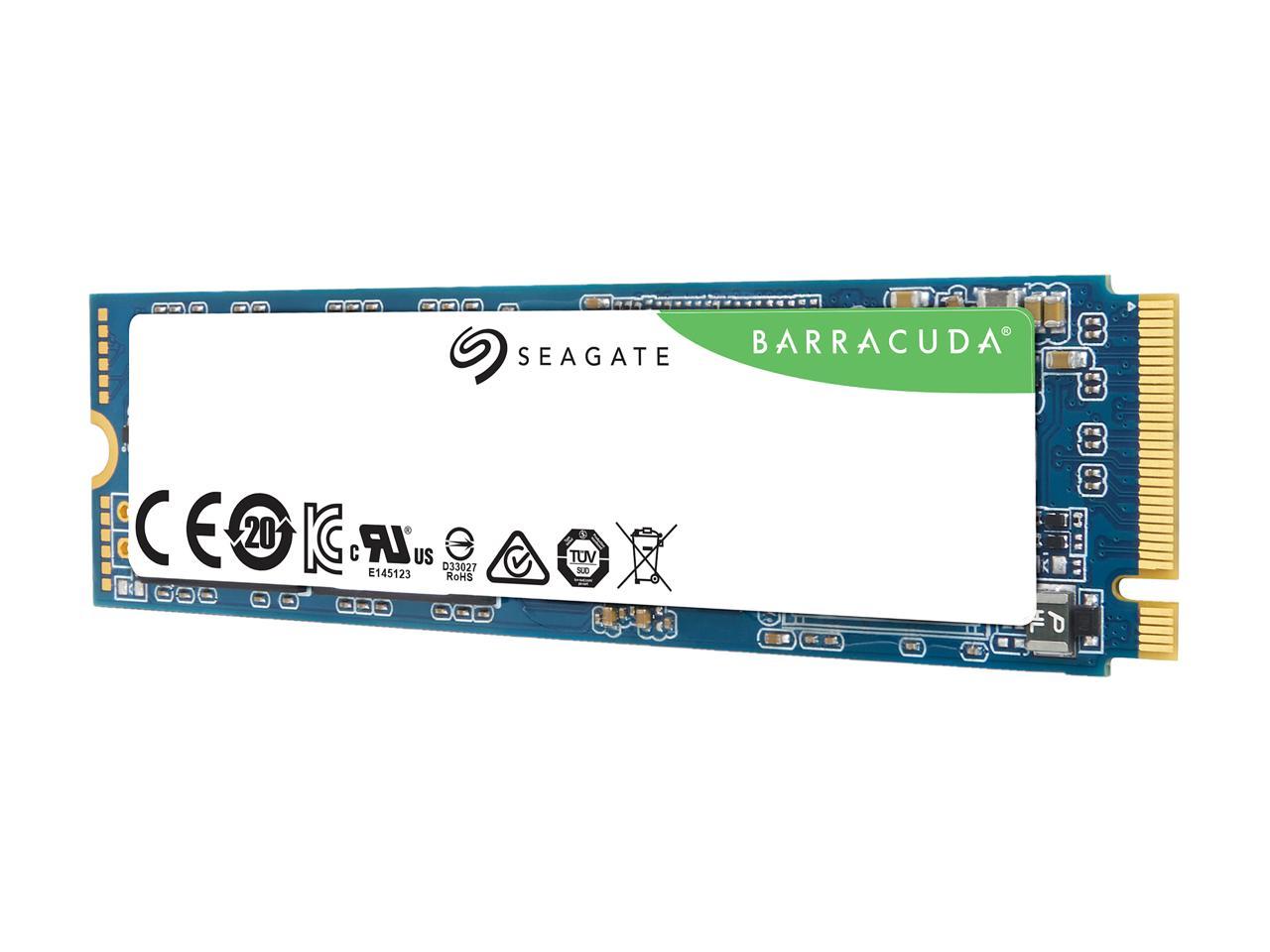 Seagate BarraCuda 510 M.2 2280 250GB PCIe G3 x4, NVMe 1.3 3D TLC Internal Solid State Drive (SSD) ZP250CM3A001