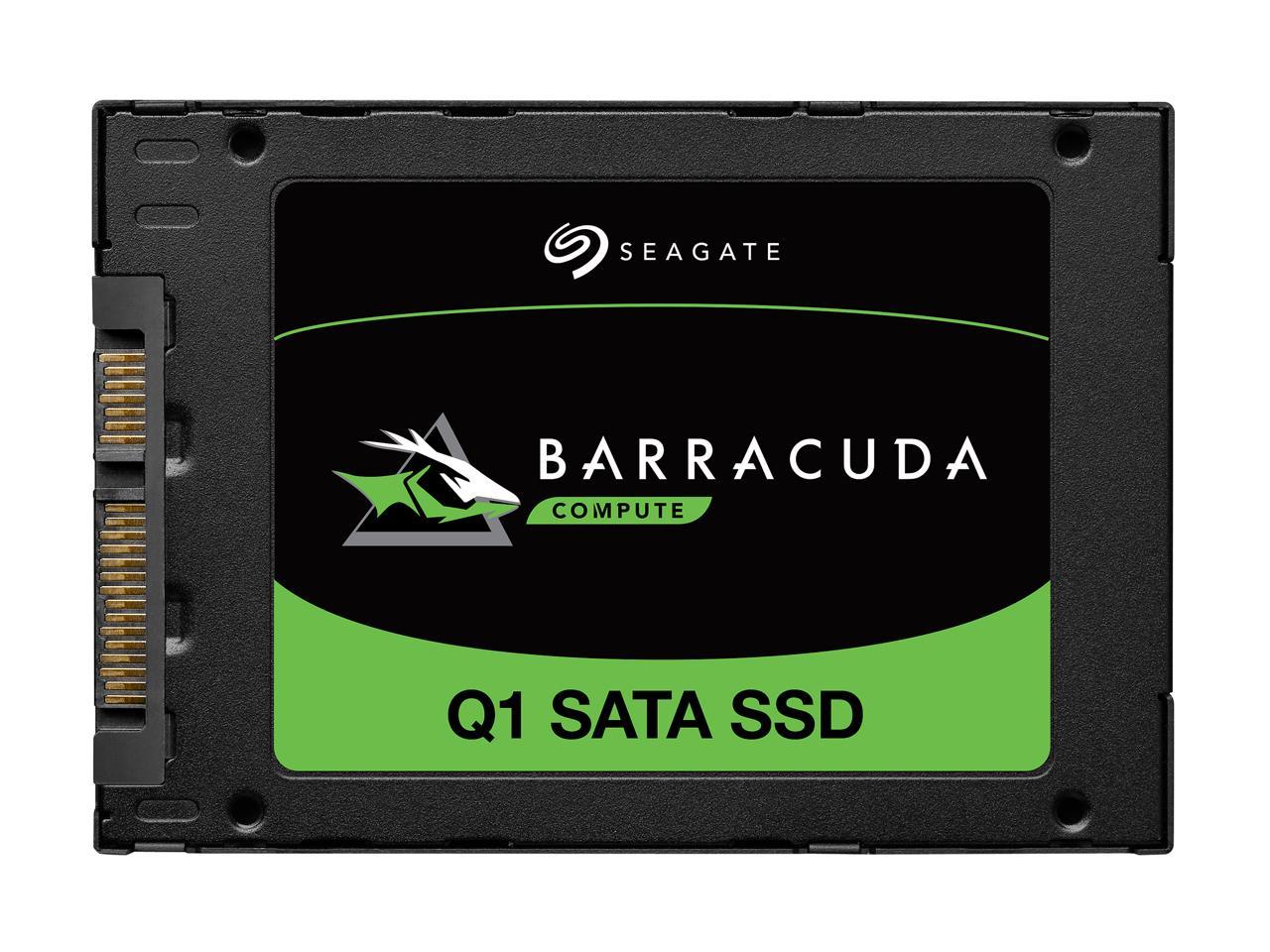 Seagate BarraCuda Q1 SSD 480GB Internal Solid State Drive - 2.5 Inch SATA 6Gb/s for PC Laptop Upgrade 3D QLC NAND (ZA480CV1A001)