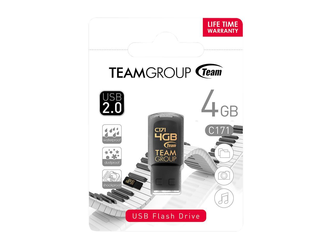Team Group 4GB C171 USB 2.0 Flash Drive (TC1714GB01)
