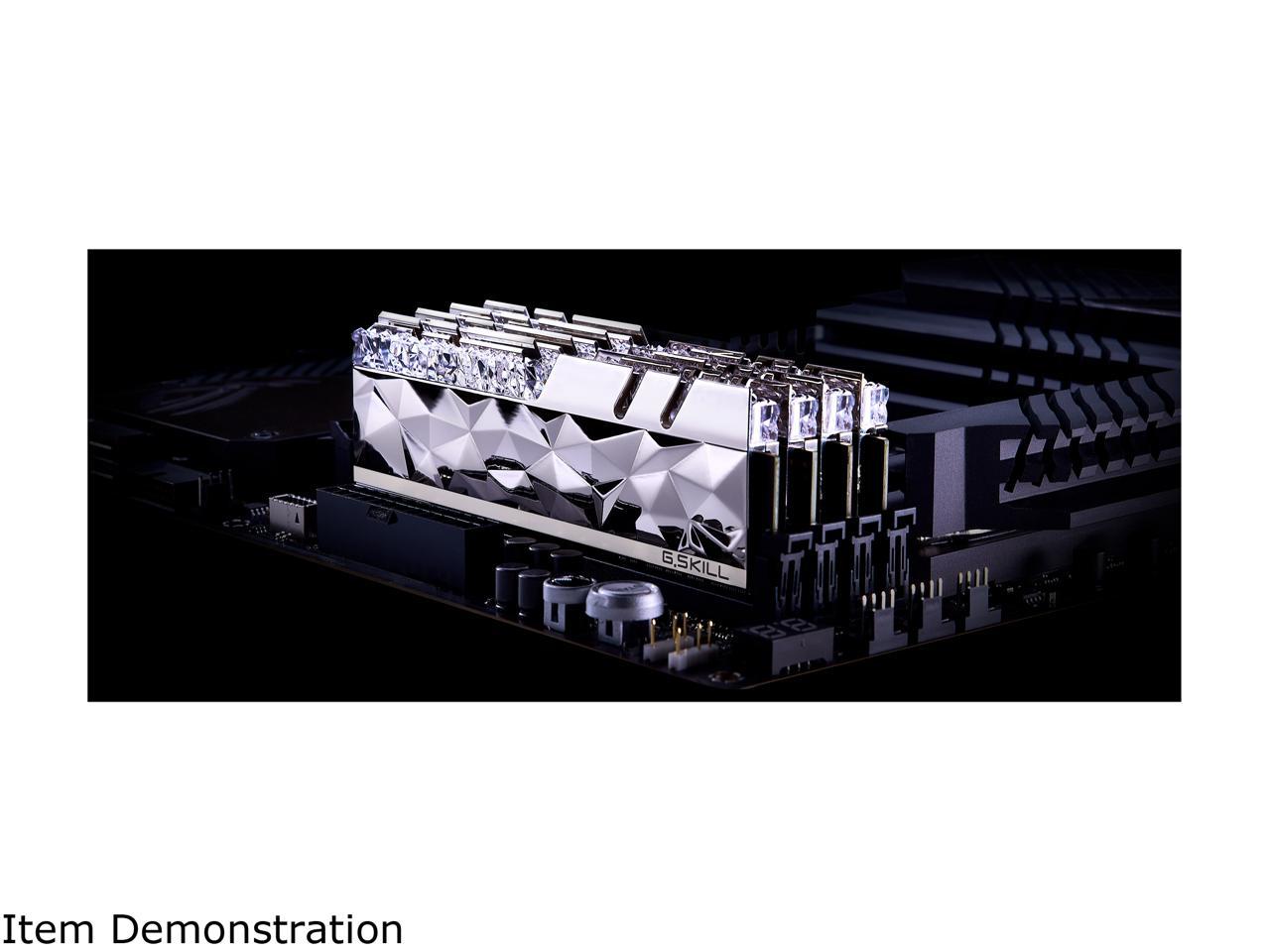 G.SKILL Trident Z Royal Elite Series 64GB (4 x 16GB) 288-Pin PC RAM DDR4 4266 (PC4 34100) Intel XMP 2.0 Desktop Memory Model F4-4266C19Q-64GTES