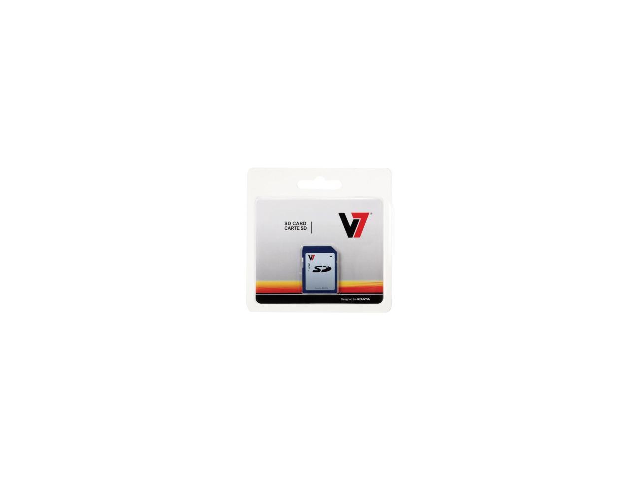 V7 VASDH8GCL4R-1N 8 GB Secure Digital High Capacity (SDHC) - 1 Card