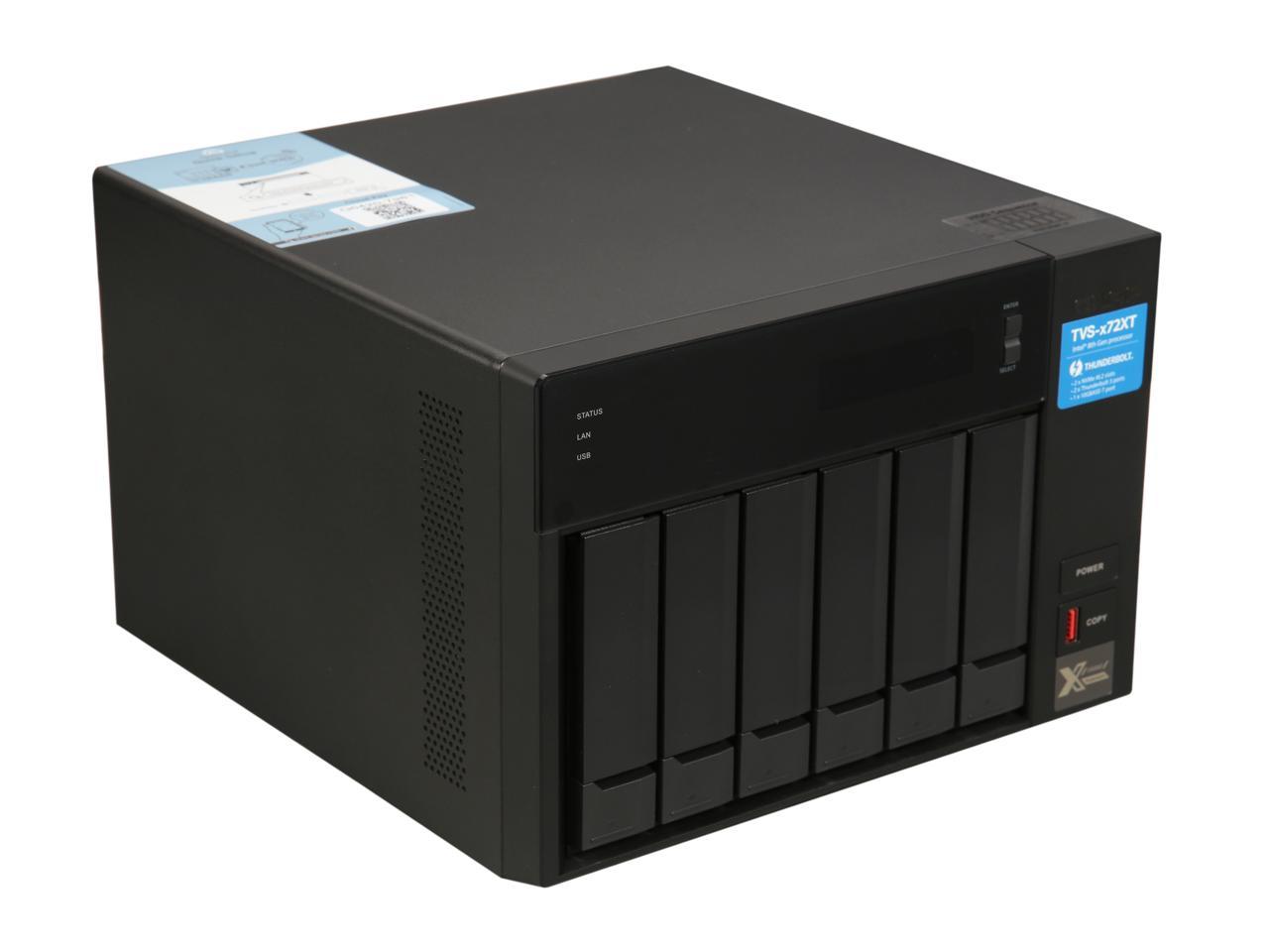 QNAP TVS-672XT-i3-8G-US Network Storage