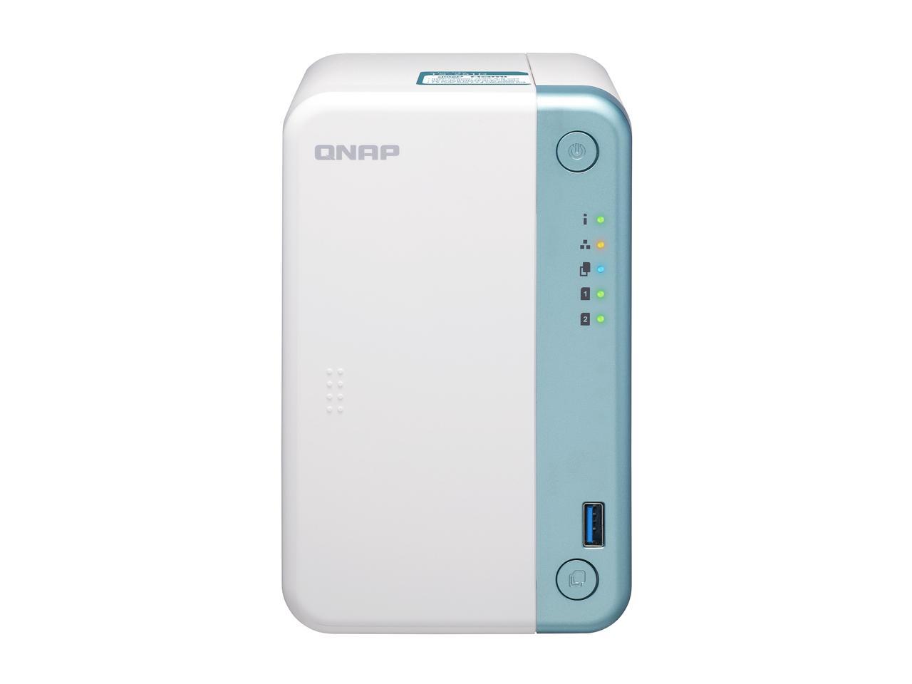 QNAP TS-251D-2G-US Diskless System Network Storage