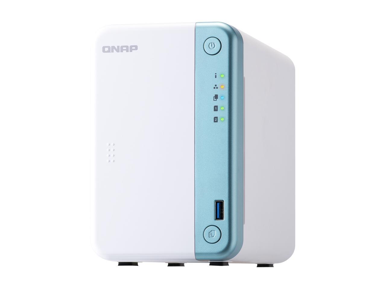 QNAP TS-251D-2G-US Diskless System Network Storage