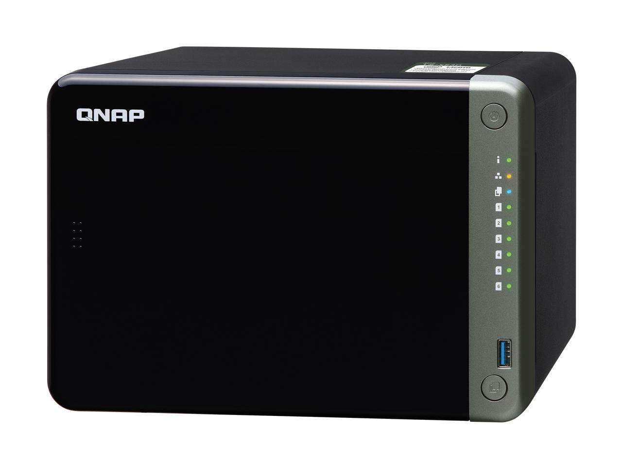 QNAP TS-653D-8G-US Diskless System Network Storage