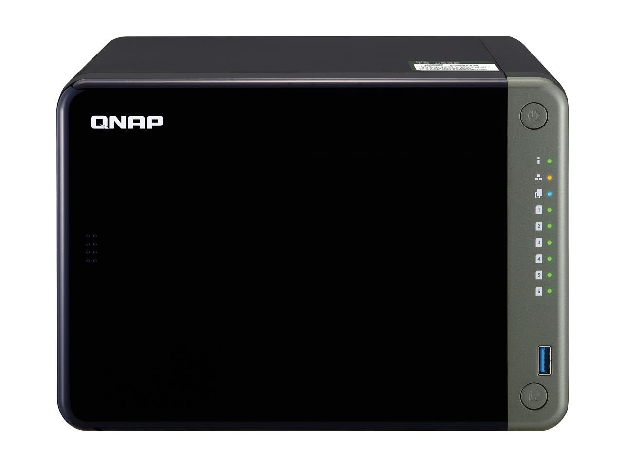 QNAP TS-653D-8G-US Diskless System Network Storage
