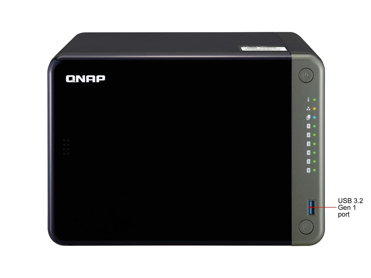 QNAP TS-653D-8G-US Diskless System Network Storage