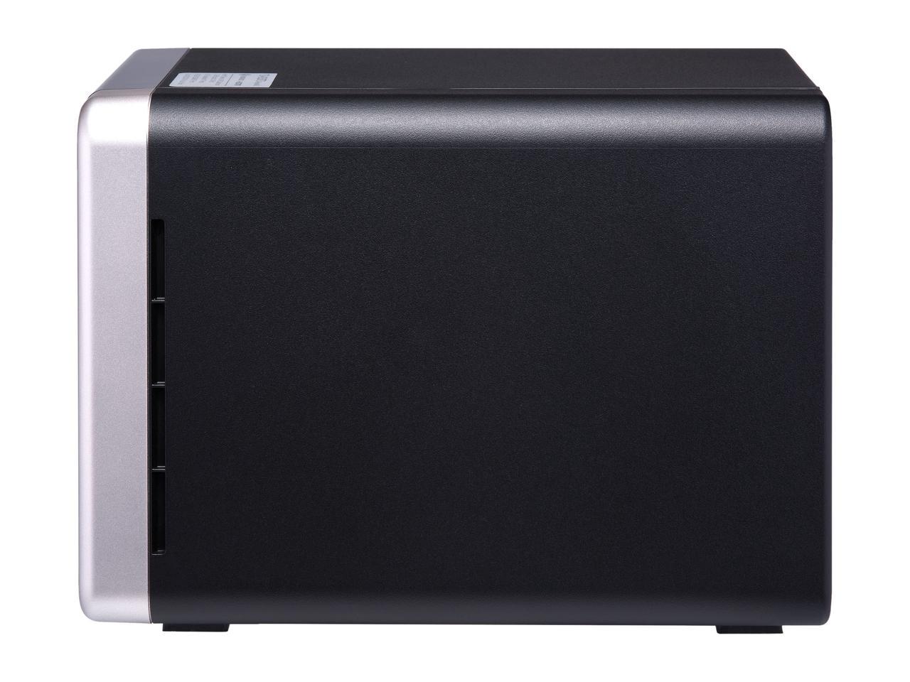 QNAP TS-453BT3-8G-US 4-Bay Thunderbolt 3 NAS. Intel Celeron J3455 Quad-core CPU, 8GB RAM, SATA 6Gb/s