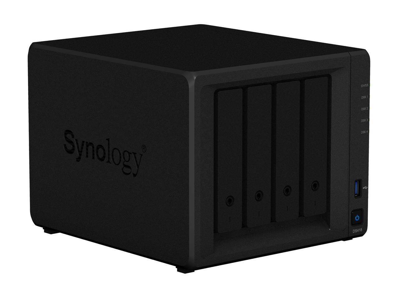 Synology 4 Bay NAS DiskStation DS418 (Diskless)