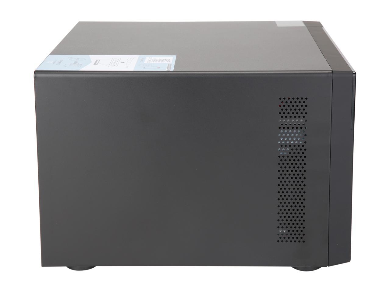 QNAP TS-832X-8G-US High-Performance 8-Bay 64-bit NAS Built-in 2 x 10GbE (SFP+) Network, Hardware Encryption, Quad Core 1.7GHz, 8GB RAM, 2 x 1GbE
