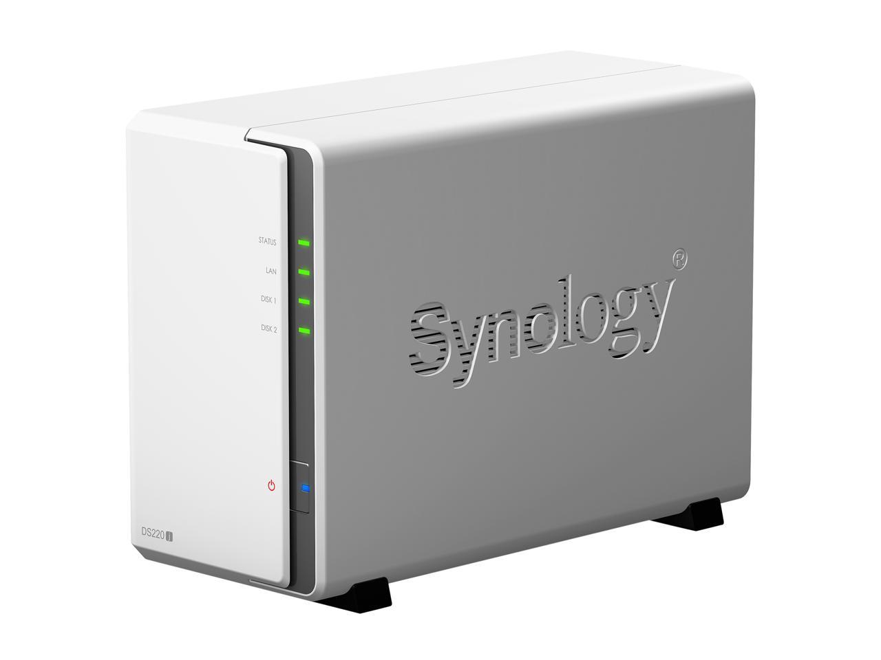 Synology DS220j Diskless System Network Storage