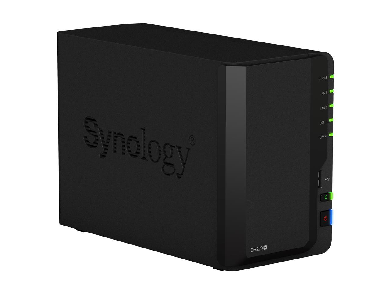 Synology 2 bay NAS DiskStation DS220+ (Diskless)