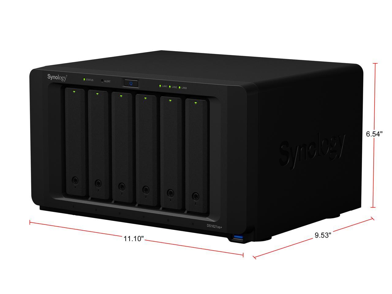 Synology 6 bay NAS DiskStation DS1621xs+ (Diskless)