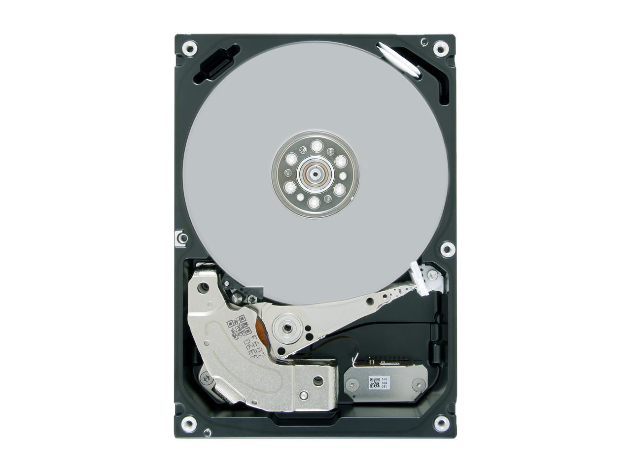 TOSHIBA N300 HDWG180XZSTA 8TB 7200 RPM 256MB Cache SATA 6.0Gb/s 3.5" High-Reliability Hard Drive
