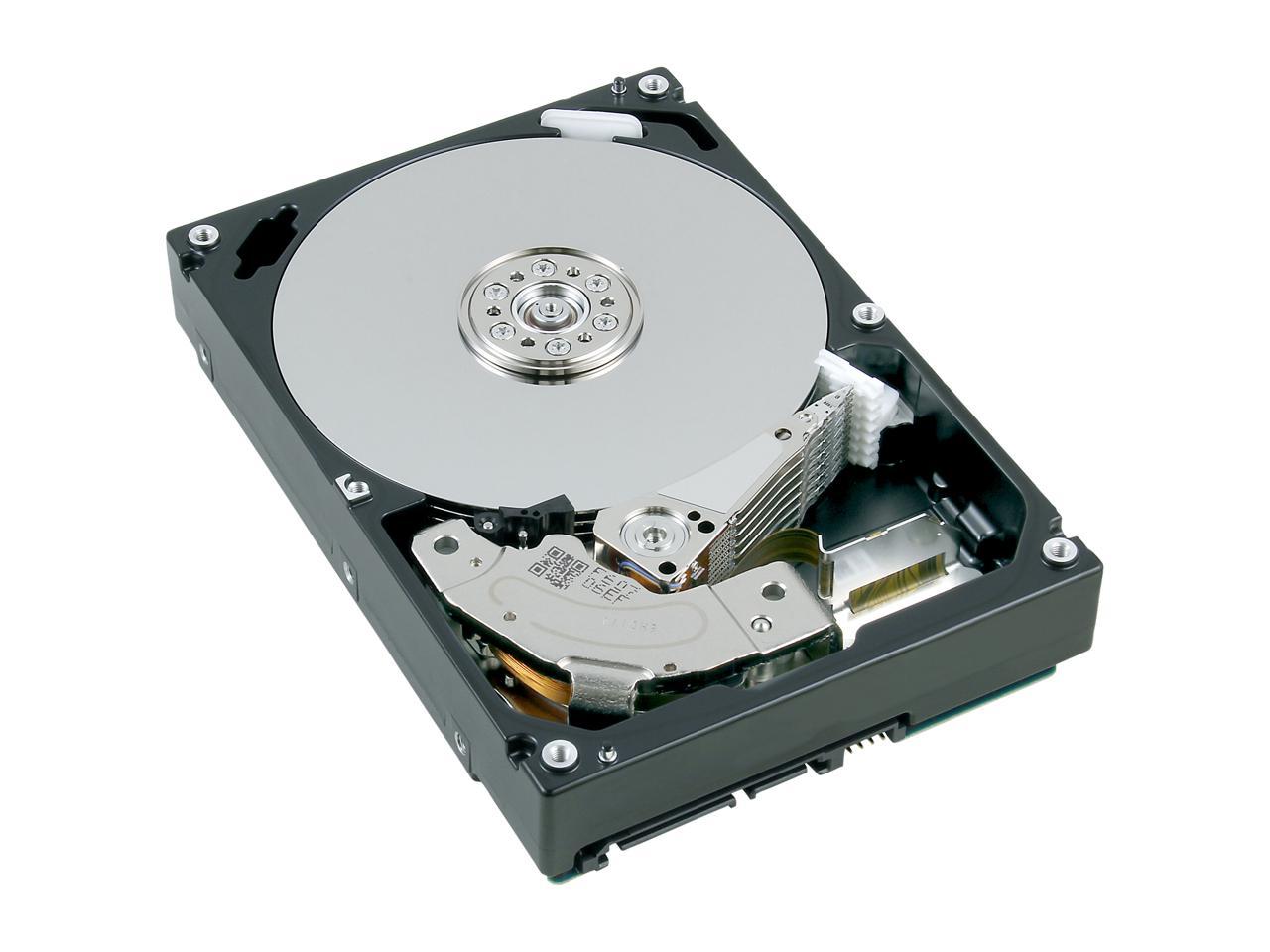 TOSHIBA N300 HDWG180XZSTA 8TB 7200 RPM 256MB Cache SATA 6.0Gb/s 3.5" High-Reliability Hard Drive