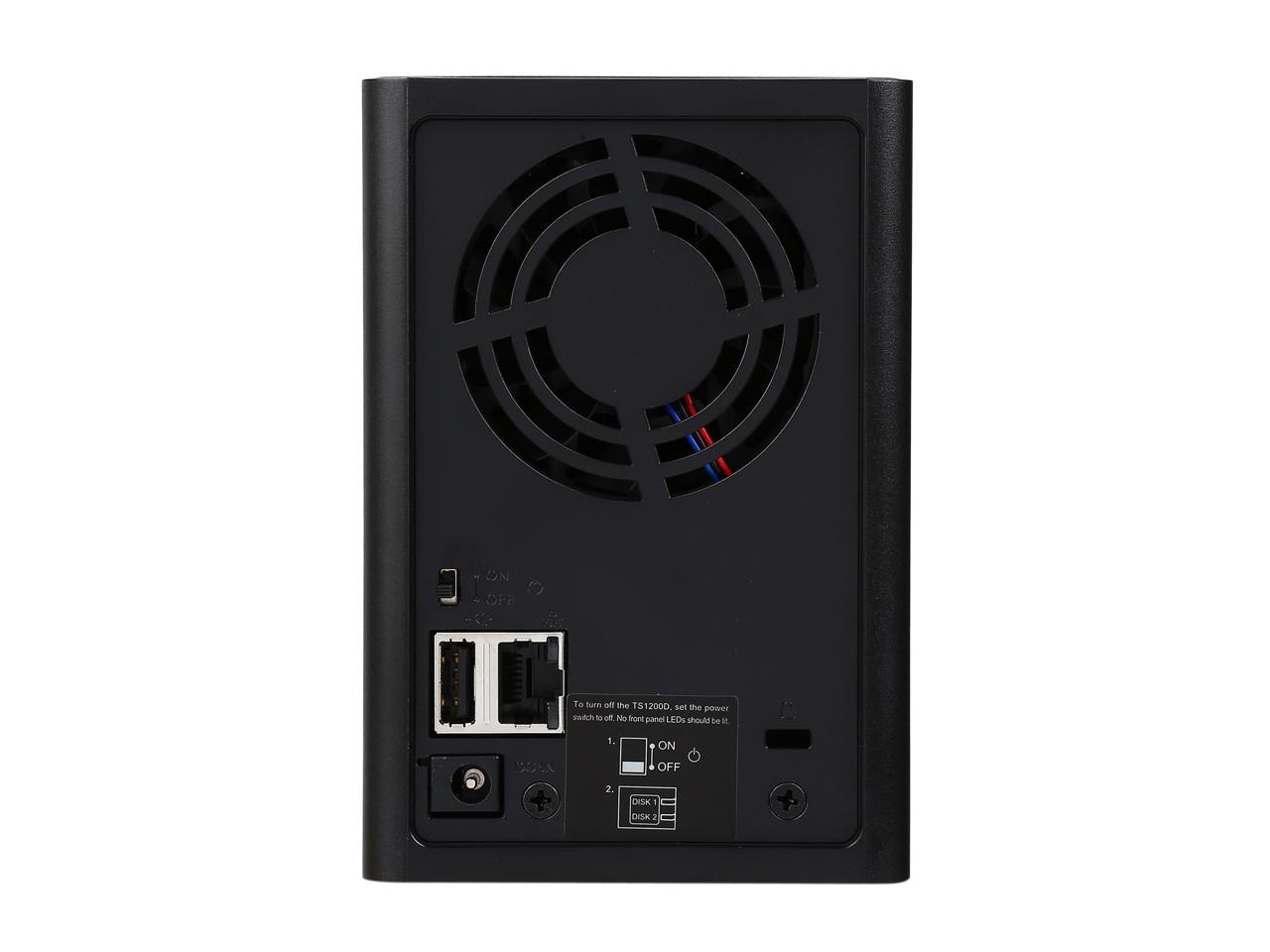 Buffalo TeraStation 1200D Desktop 8TB NAS Hard Drives Included (TS1200D0802)