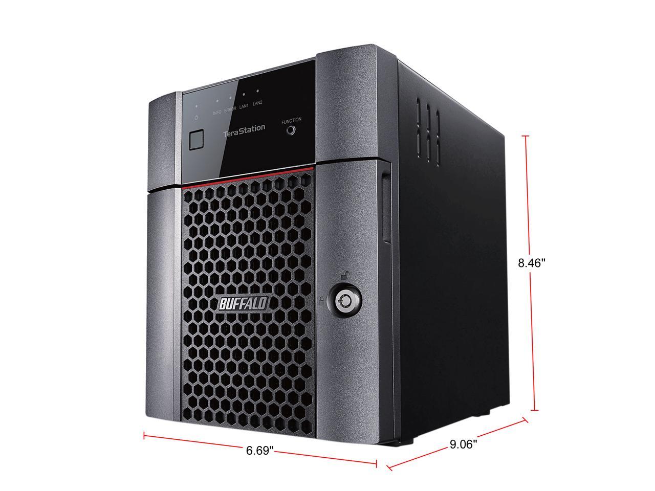 Buffalo TeraStation 3410DN Desktop 16TB NAS Hard Drives Included