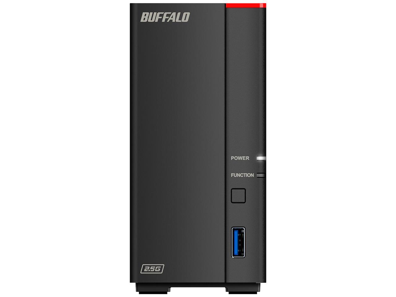 Buffalo LinkStation 710D 8TB Hard Drives Included Private Cloud (1 x 8TB, 1 Bay)