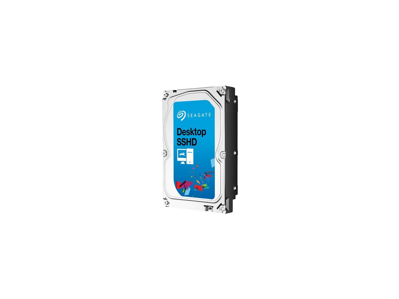 Seagate Desktop SSHD ST1000DX001 1TB 7200 RPM 64MB Cache SATA 6.0Gb/s 3.5" Solid State Hybrid Drive Bare Drive