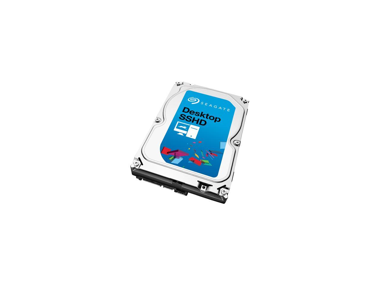 Seagate Desktop SSHD ST1000DX001 1TB 7200 RPM 64MB Cache SATA 6.0Gb/s 3.5" Solid State Hybrid Drive Bare Drive