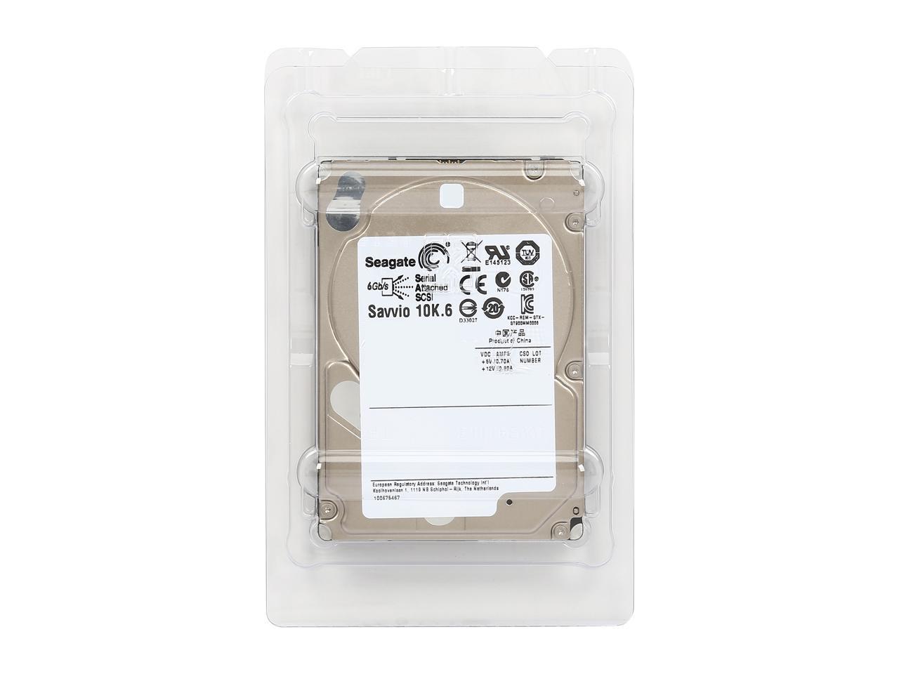Seagate ST300MM0006 300GB 10000 RPM SAS 6Gb/s 2.5" Savvio 10K.6 Hard Drive
