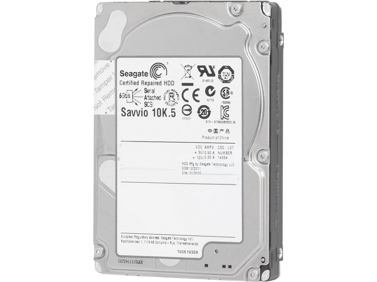 Seagate (DELL-OEM) Savvio 10K.5 ST9300605SS 300GB 10000 RPM 64MB Cache SAS 6Gb/s 2.5" Internal Enterprise Hard Drive Bare Drive