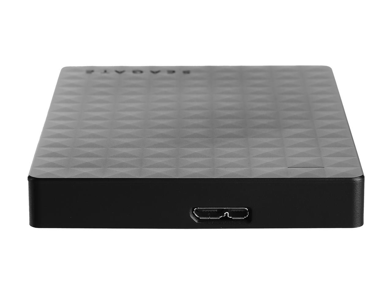 Seagate Portable Hard Drive 500GB HDD - External Expansion for PC Windows PS4 & Xbox - USB 2.0 & 3.0 Black (STEA500400)