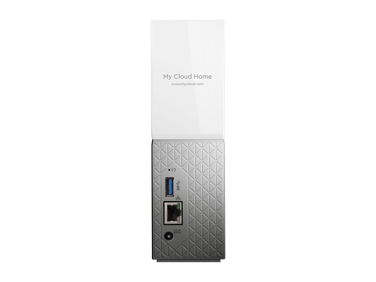 WD 6TB My Cloud Home Personal Cloud Storage - for PC/Windows & Mac (WDBVXC0060HWT-NESN)