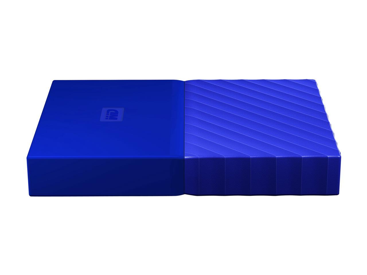 WD 2TB My Passport Portable Hard Drive USB 3.0 Model WDBS4B0020BBL-WESN Blue