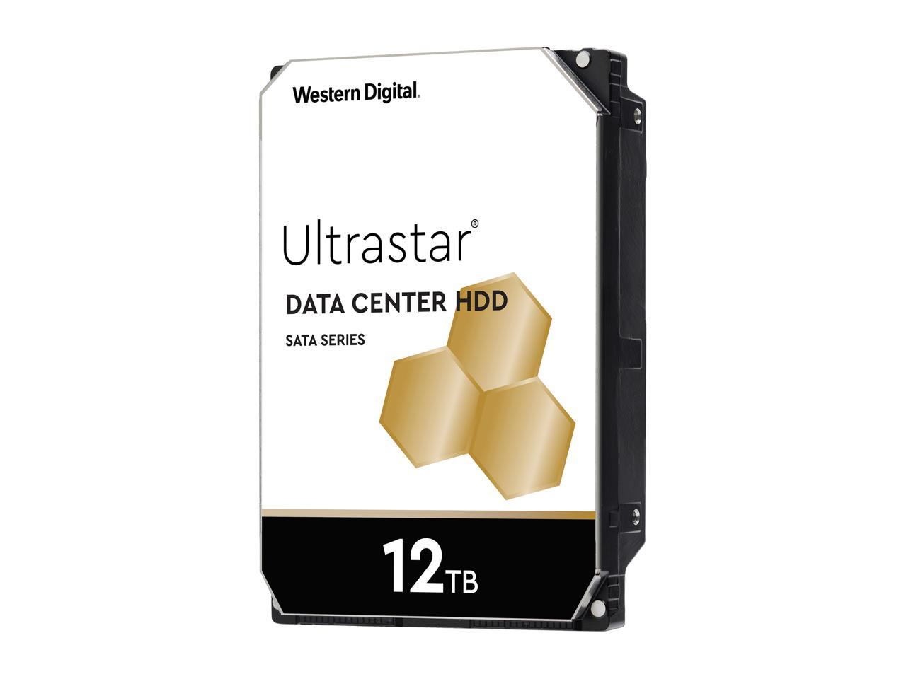 Western Digital Ultrastar 12TB DC HC520 7200 RPM SATA 6.0Gb/s 3.5" Data Center Internal Hard Drive - 0F30146