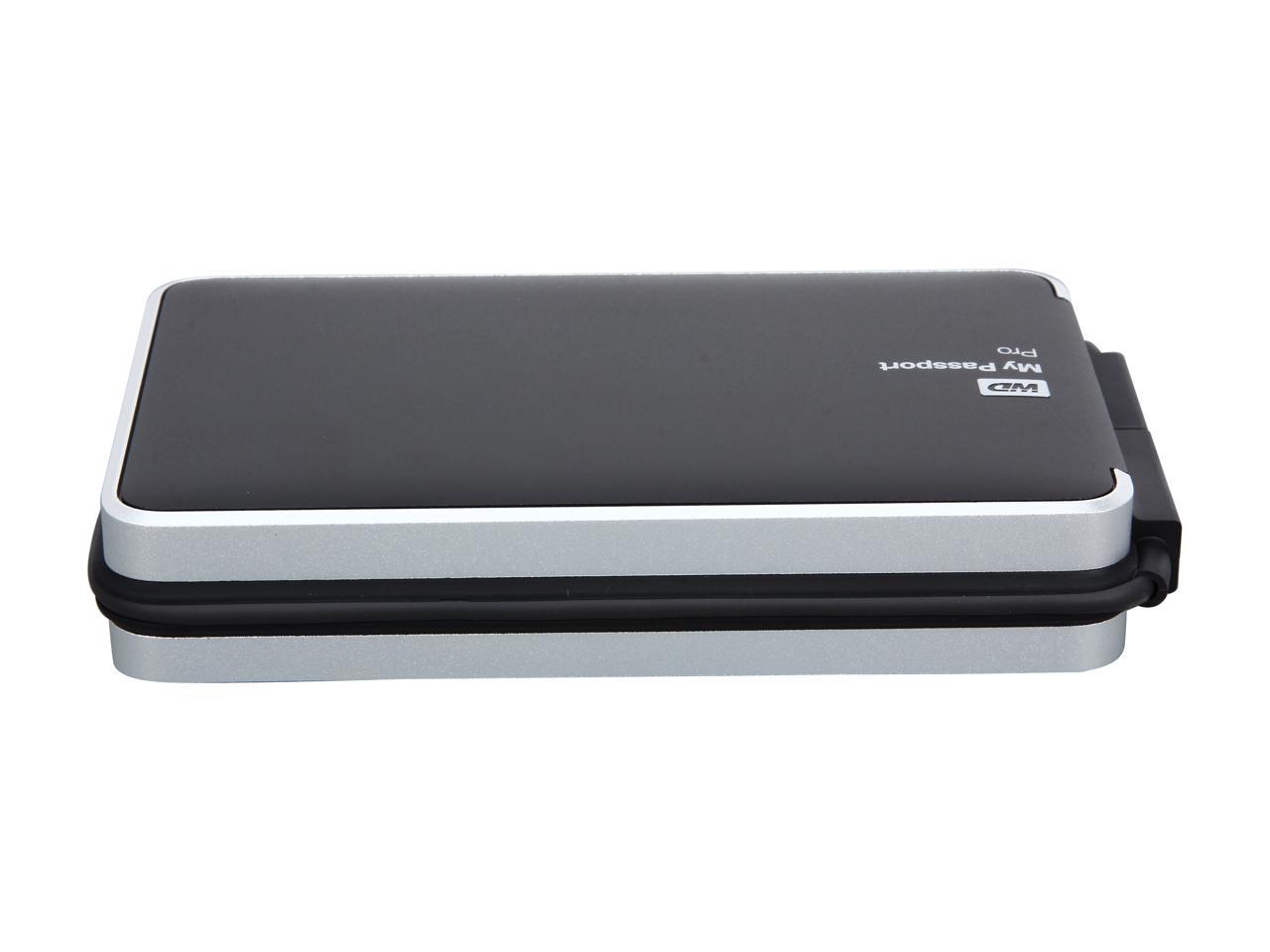 WD 2TB My Passport Pro Portable External Hard Drive - Thunderbolt - WDBRMP0020DBK-NESN