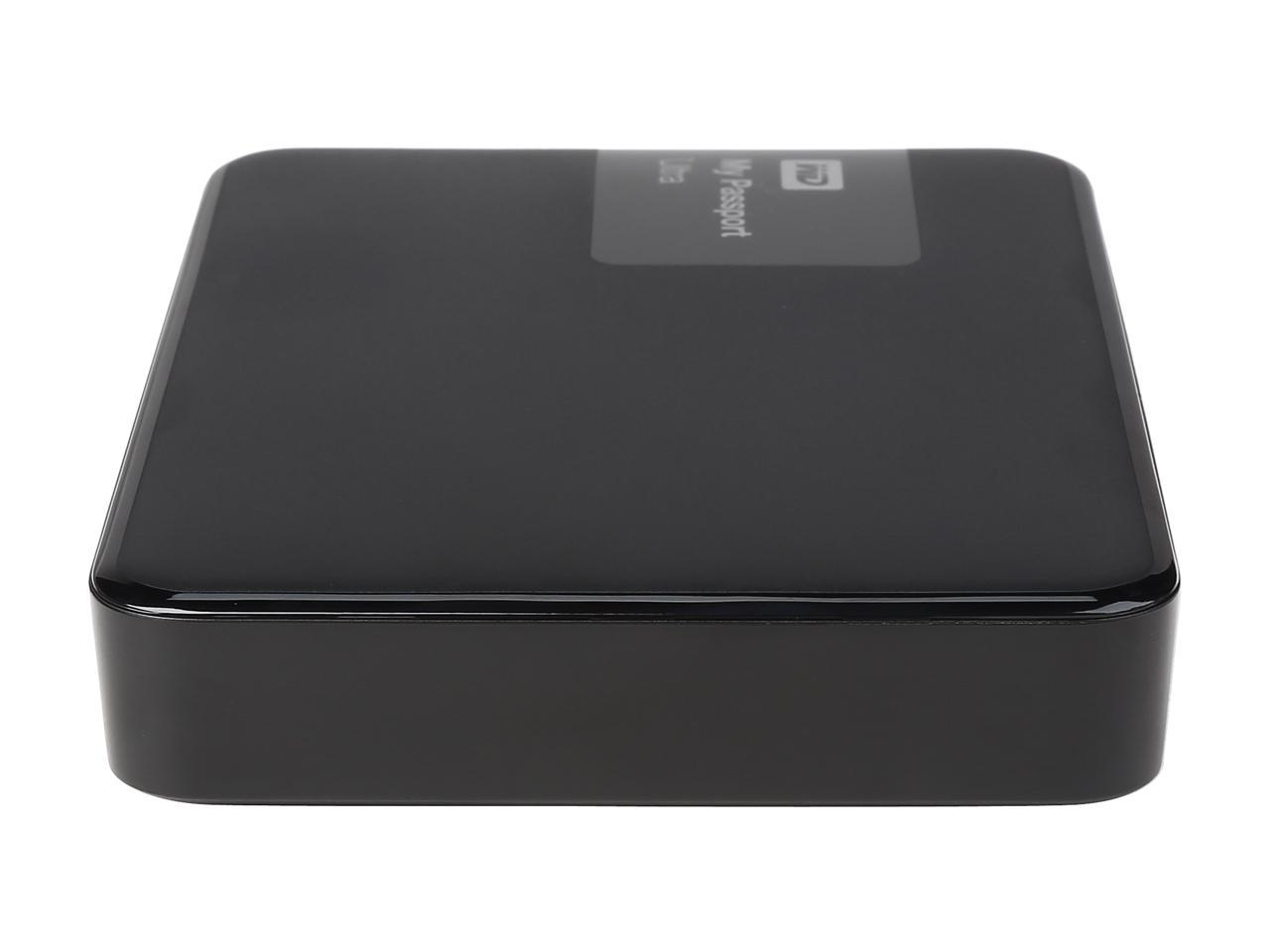 Western Digital 2TB My Passport Ultra Portable External Hard Drive, USB 3.0 - WDBBKD0020BBK-NESN Black