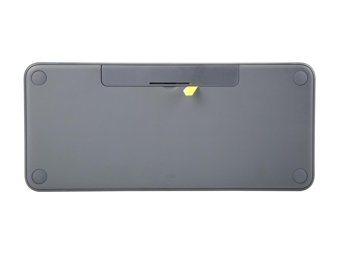 Logitech K380 920-007558 Black Bluetooth Wireless Mini Keyboard