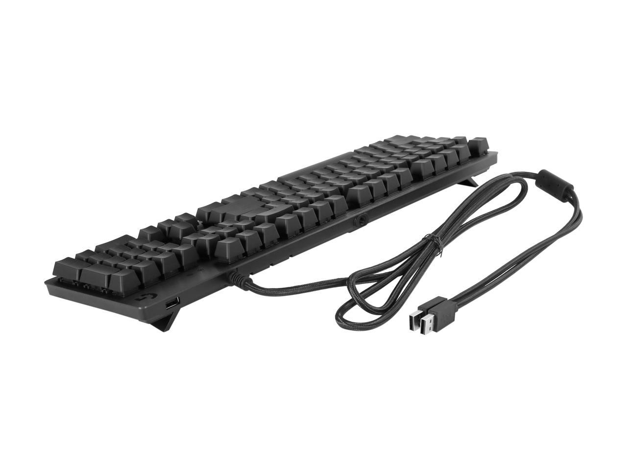 Logitech G513 RGB Backlit Mechanical Gaming Keyboard with Romer-G Linear Keyswitches