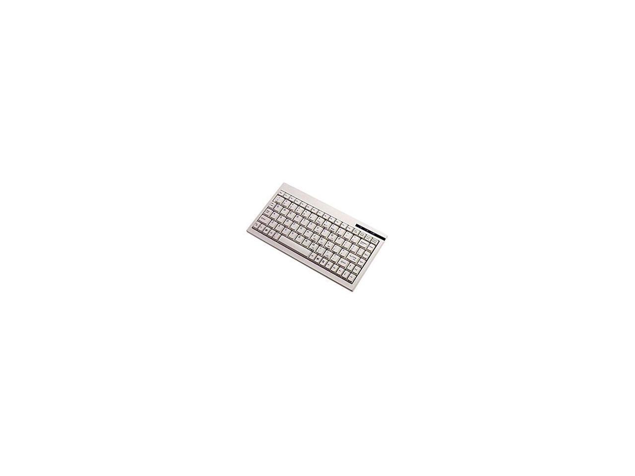 Adesso ACK-595PW Mini PS/2 Keyboard (White)