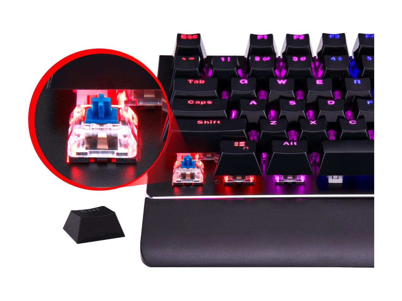 Rosewill NEON K85 RGB Mechanical Gaming Keyboard with Blue Switches
