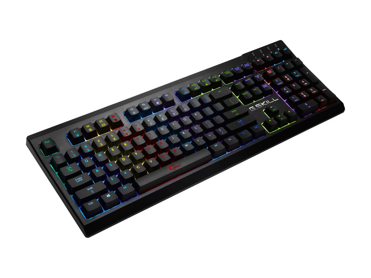 G.SKILL RIPJAWS KM570 RGB Mechanical Gaming Keyboard - Cherry MX RGB Red