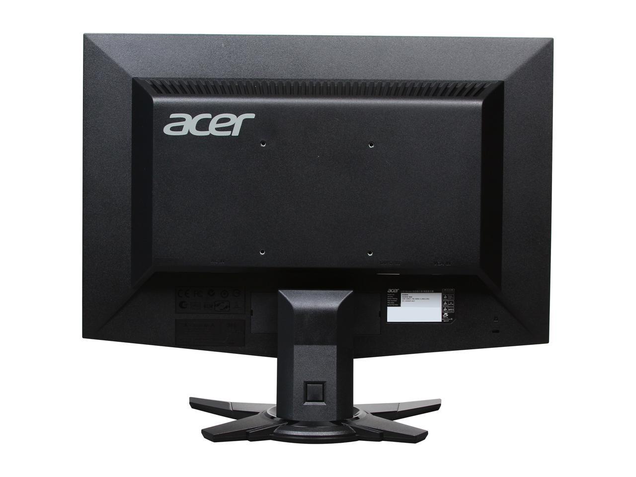 Acer G Series G195W Abd 19" 1440 x 900 5 ms 75 Hz D-Sub, DVI LCD Monitor
