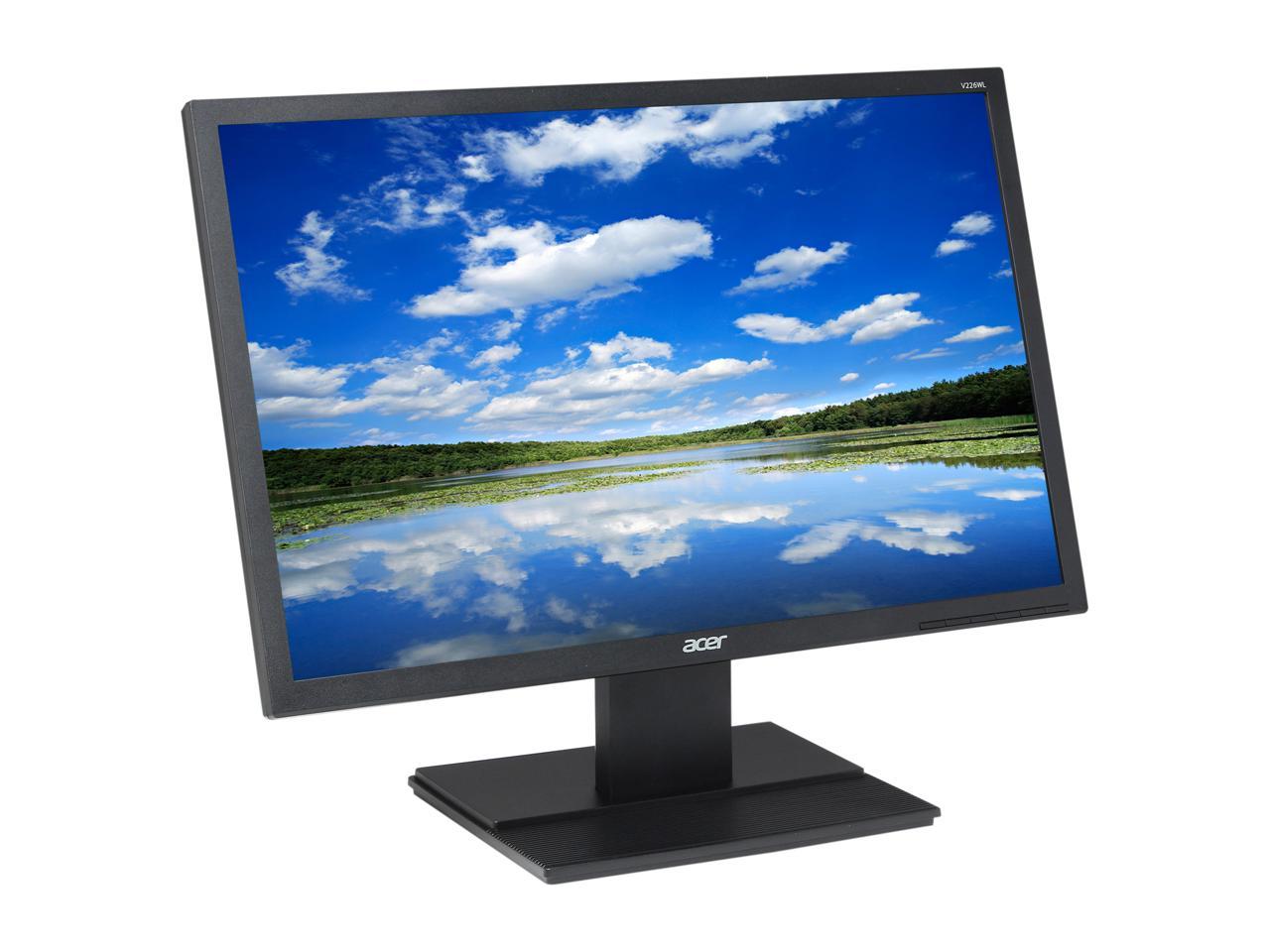 Acer UM.EV6AA.001 V226WLbmd 22" WSXGA+ 1680 x 1050 60 Hz D-Sub, DVI Built-in Speakers LCD Monitor