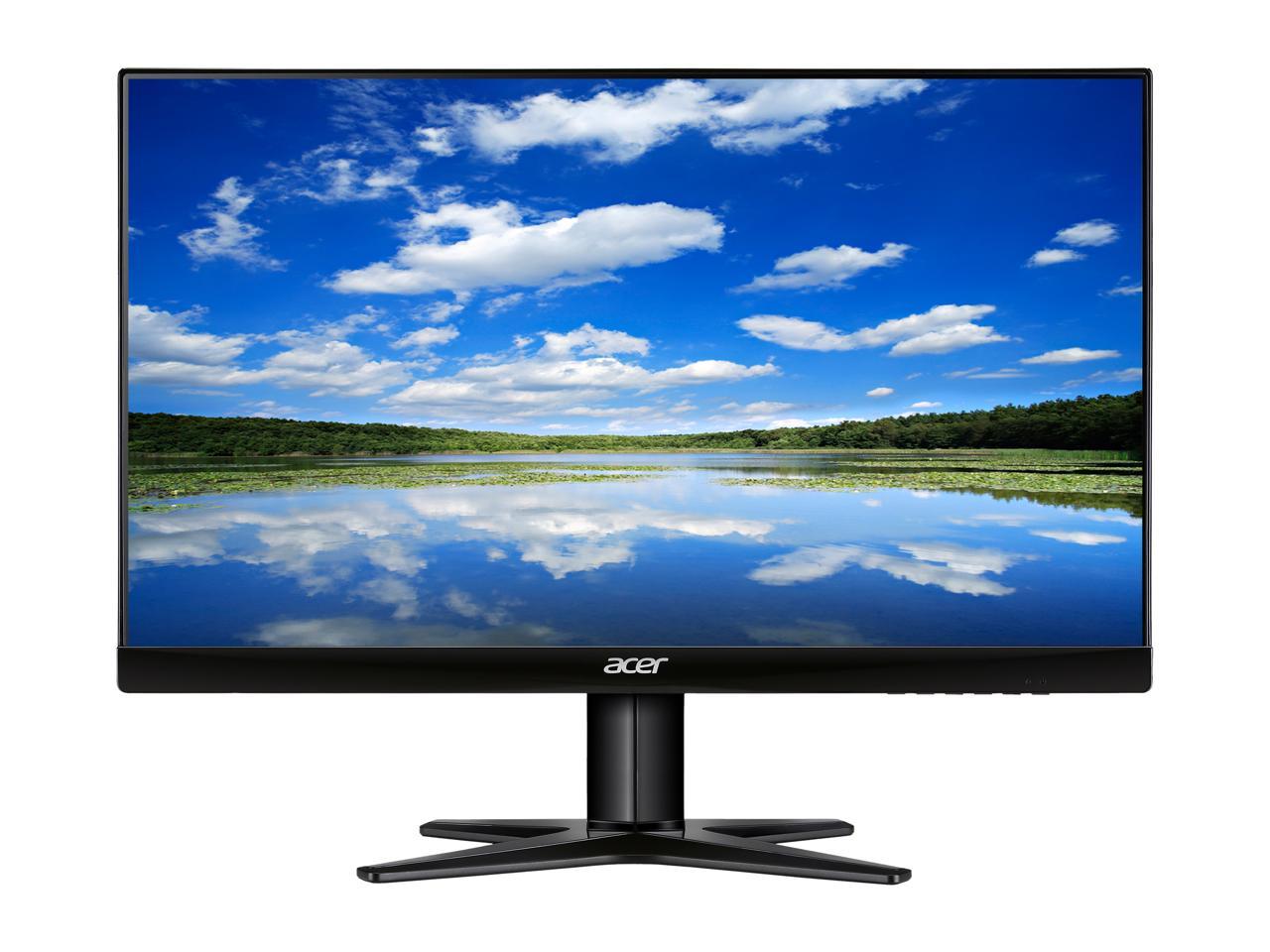 Acer G7 Series G247HYL bmidx Black 23.8" IPS 4ms (GTG) Black Widescreen LED/LCD Monitor 1920 x 1080 FHD, Slim Frame Design, w/ Acer Flicker Less Technology, Visual Comfortable, and Build in Speakers